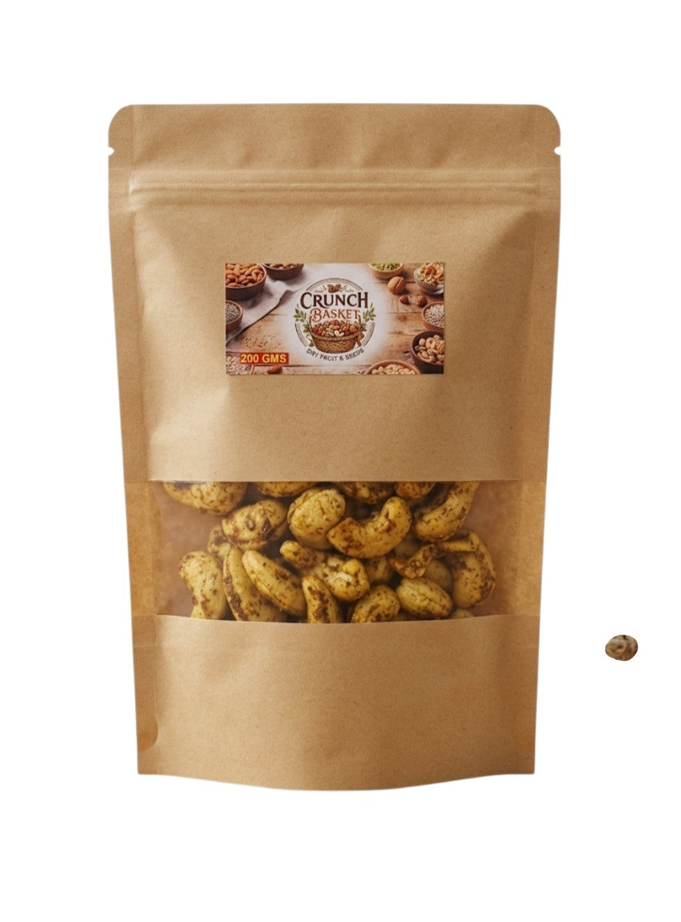 Crunch Basket Premium Masala Cashews – 200g